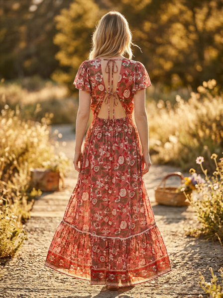 NATASHA DRESS "CHERRY"