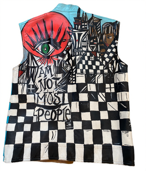 VEST "I AM NOT MOST PEOPLE"