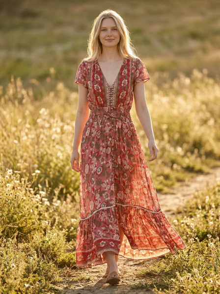NATASHA DRESS "CHERRY"