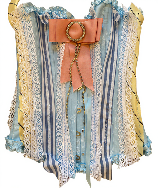CORSET "BLEU"