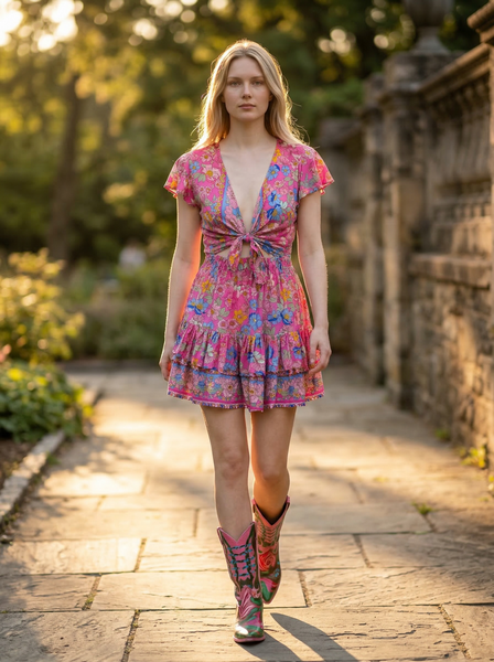 HIBI DRESS "LOTUS"